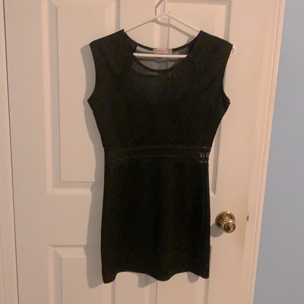Sexy and sheer mini dress